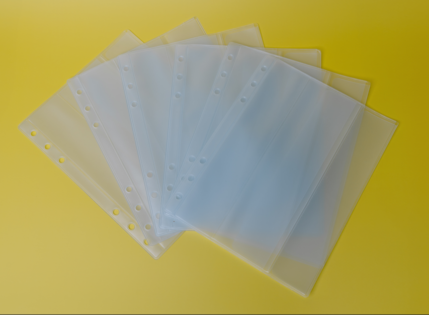 Set of 6 Dual Cash Envelopes – Binder Expansion Pack (For 2 More Kids)